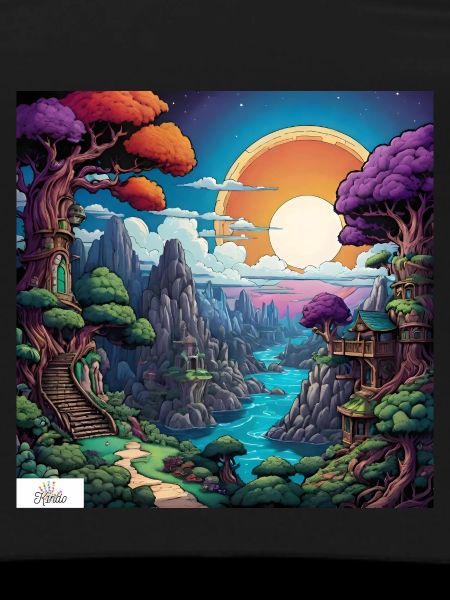 Comic world dreamscape