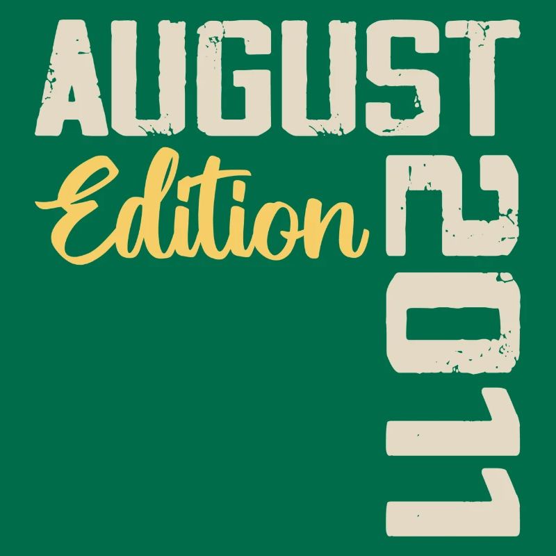 Jubiläum August 2011 - Limited Edition August 2011