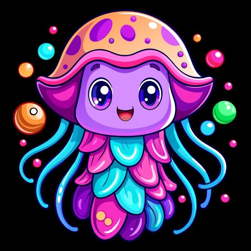 Méduse mignonne