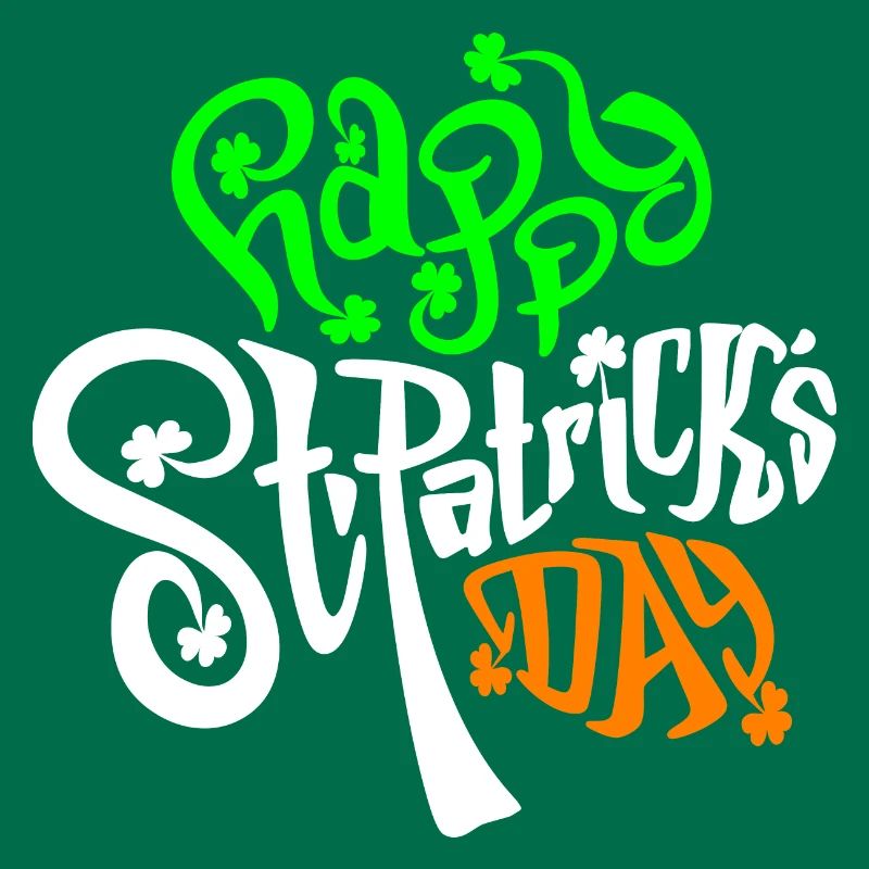 trèfle Saint Patrick design unique Saint Patrick
