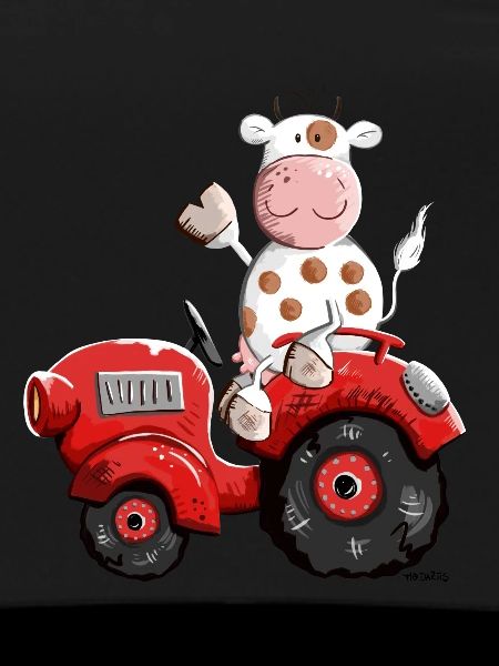 Tracteur Vache