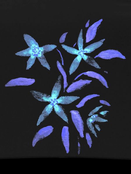Fleurs - mauve - fleurs