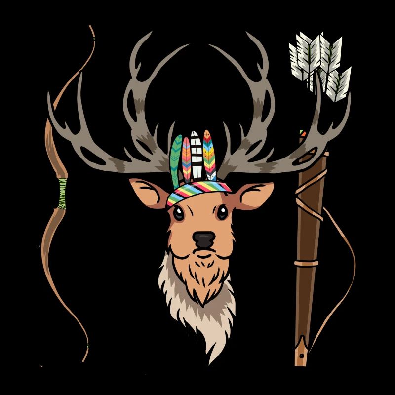 Deer, Elk, Antlers, Deer Head, Wild Hunts