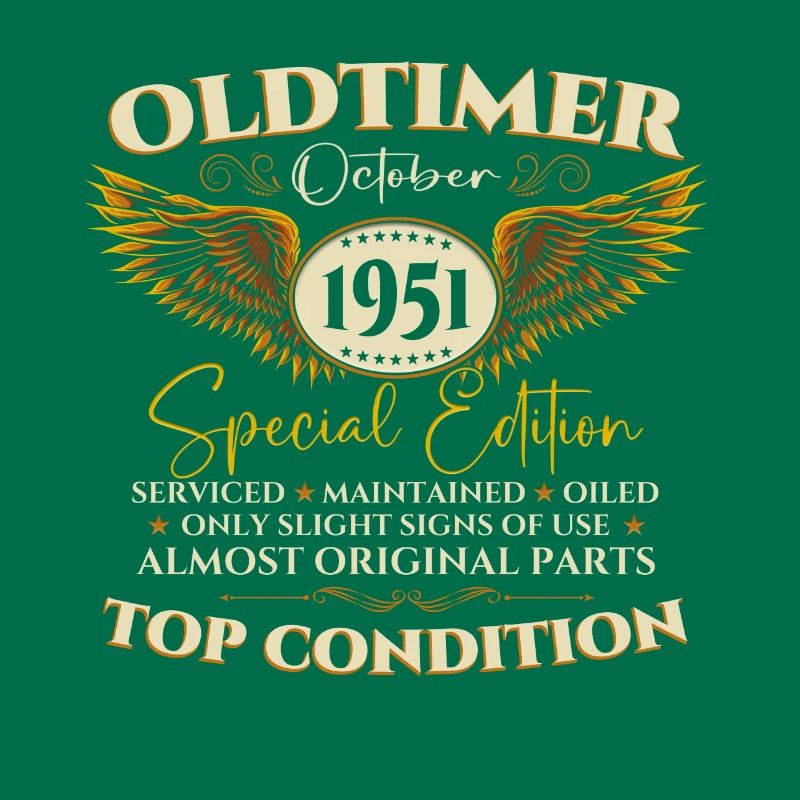 Oldtimer October 1951 71st birthday gift
