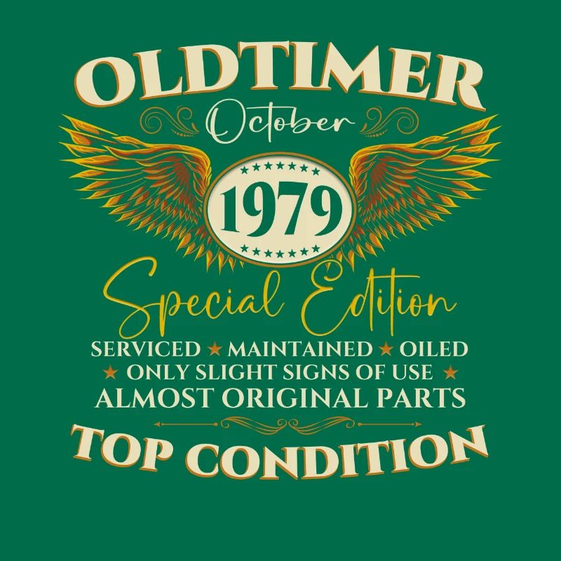 Oldtimer October 1979 43rd birthday gift