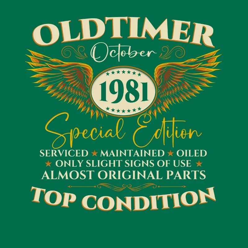 Oldtimer Oktober 1981 41. Geburtstag Geschenk