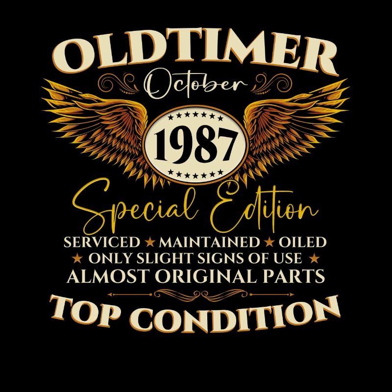 Oldtimer Octobre 1987 Cadeau de 35e anniversaire