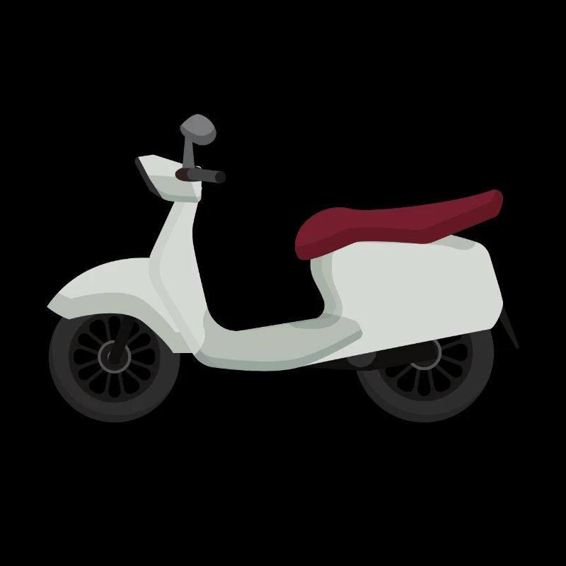 This is How I Roll Moped