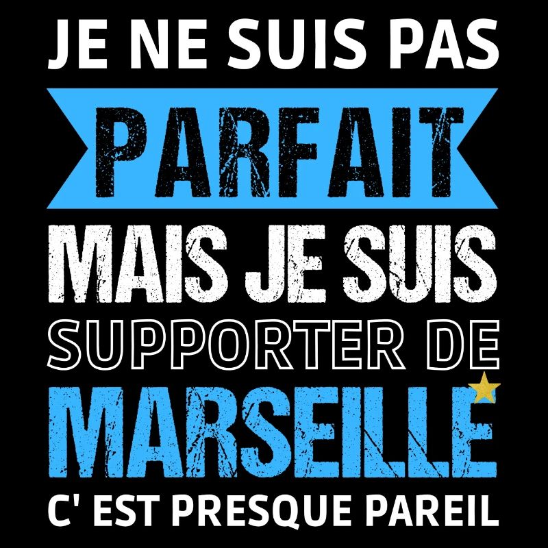 Supporter de Marseille cadeau pour Marseillais
