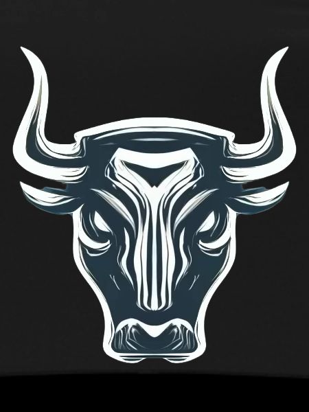 STYLIZED EDGY BULL