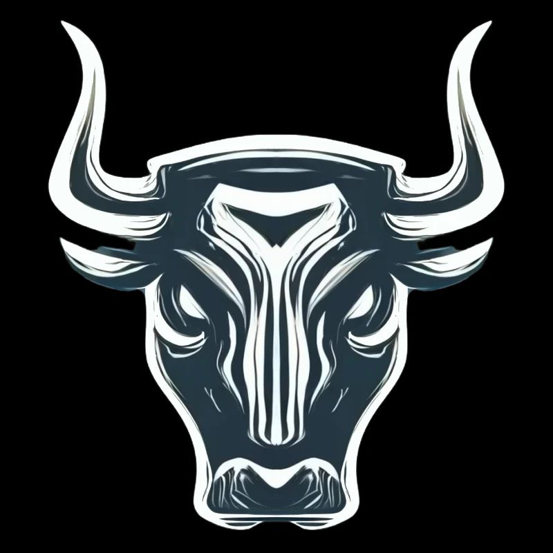 STILISIERTER, KANTIGER STIER
