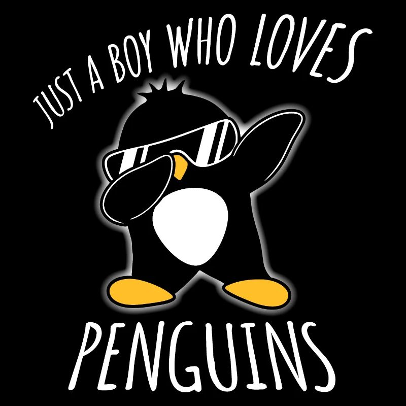 Just A Boy Who Loves Penguins Dabbing Pinguin Dab