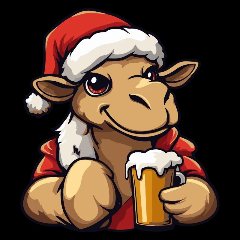Kamel Weihnachten Bier