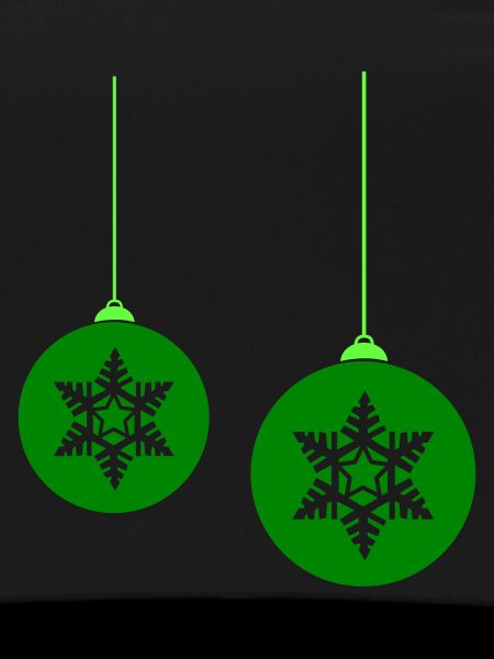 weihnachtskugel stern 2