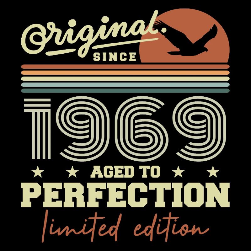 Original 1969 Birthday Gift 1945 Retro 1969