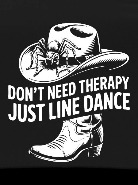 Line Dance Cowboy Statement