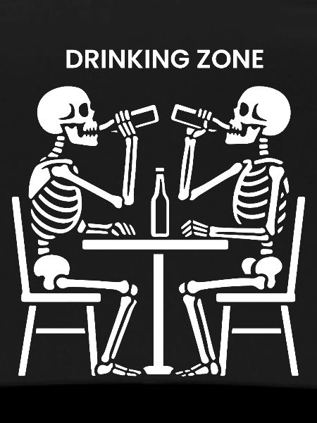 Skeletons Drinking Zone