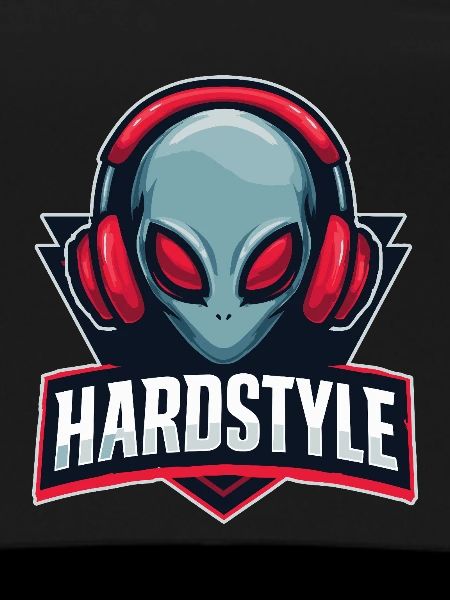 HARDSTYLE Alien Headphone Motif