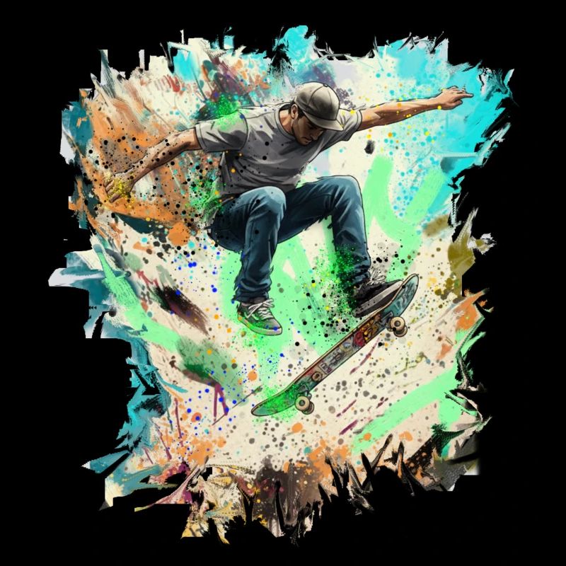 skateboarden