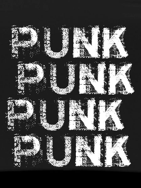Punk Grunge Repeat Logo