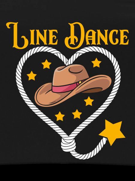 Line Dance Heart Hat