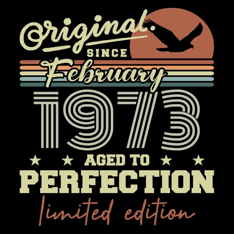 Geburtstag Februar 1973