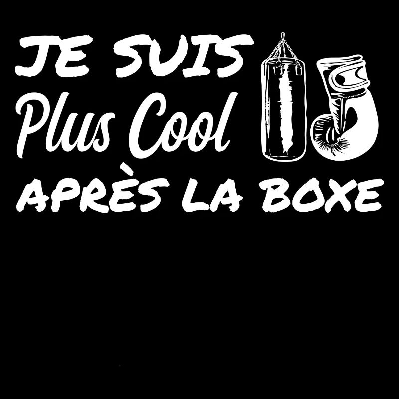 Ich bin cooler nach dem Boxen | Box-Humor