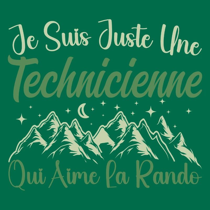Technicienne aventurier passionnée de Randonnée