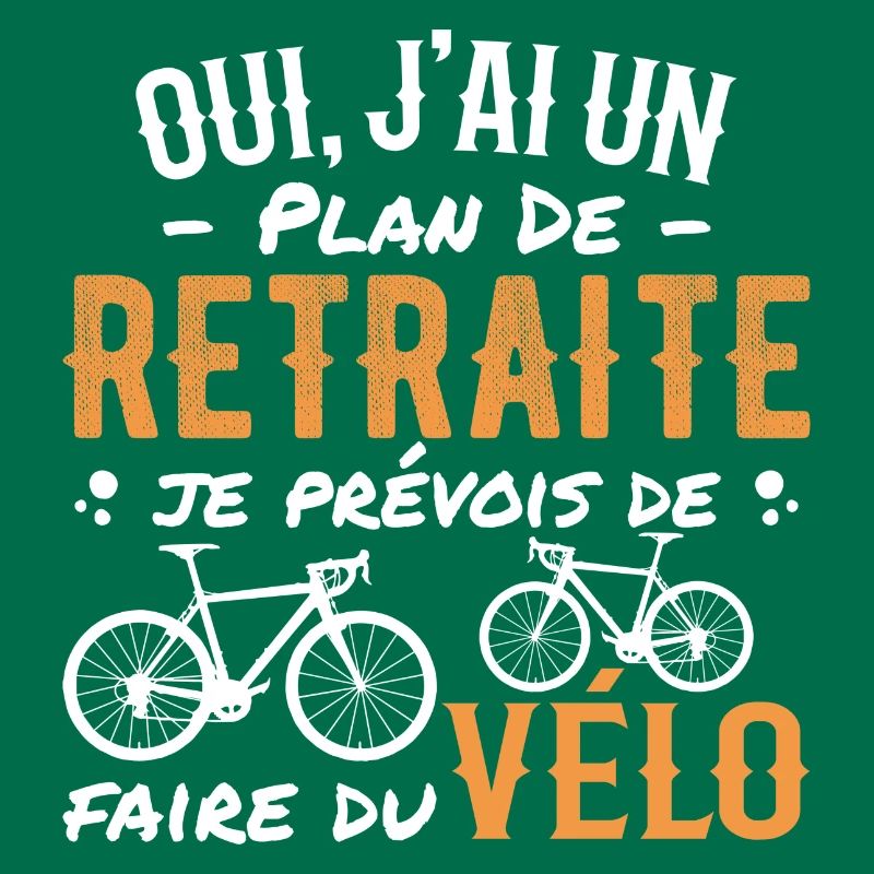 Plan De Retraite Cycliste Retraité Cyclisme Vélo