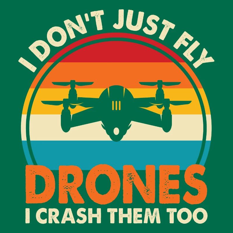 Je ne me contente pas de piloter des drones, je les écrase aussi