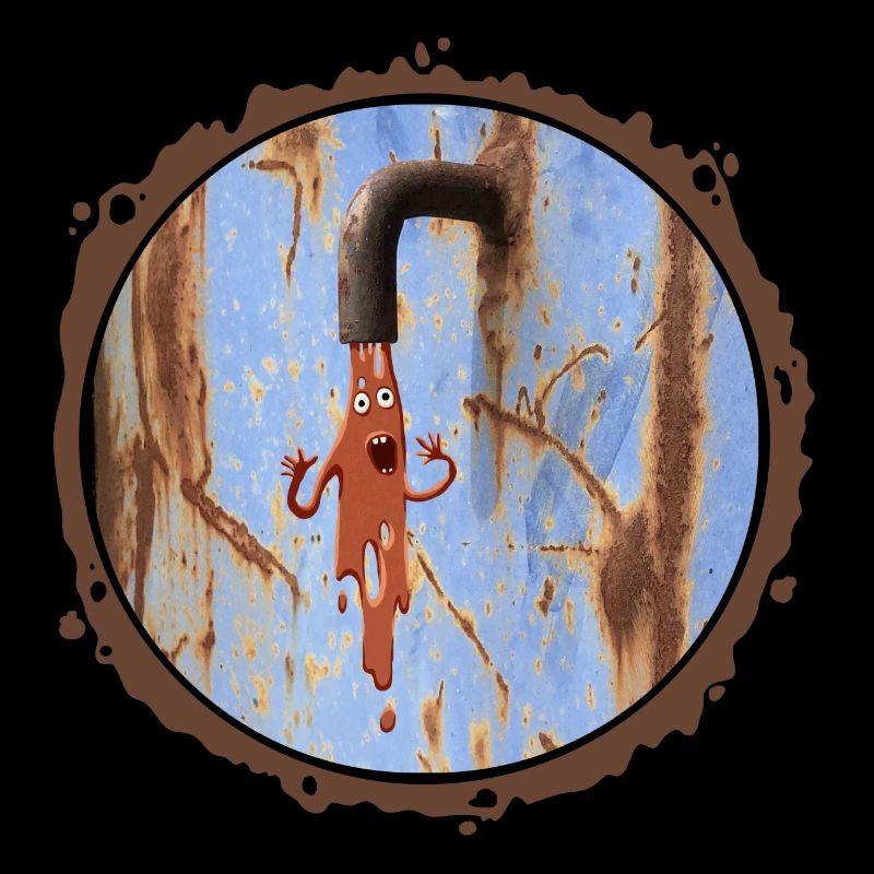 Slime monster with a rusty edge