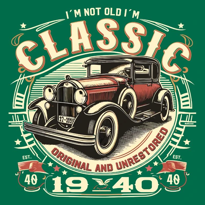 85. Geburtstag Oldtimer 1940 NOT OLD CLASSIC