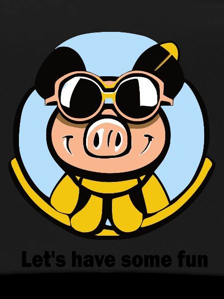 S’amuser avec le cochon