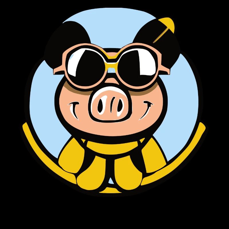 S’amuser avec le cochon