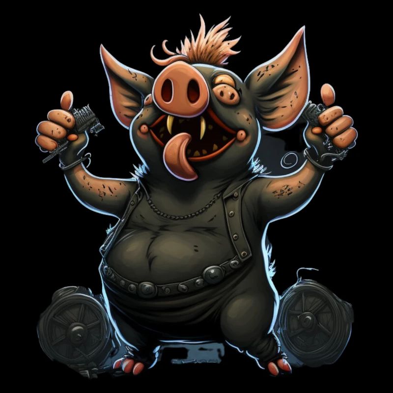 Schaukelschwein