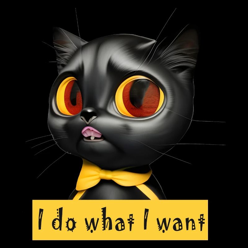 IdoWhatIwant Cat