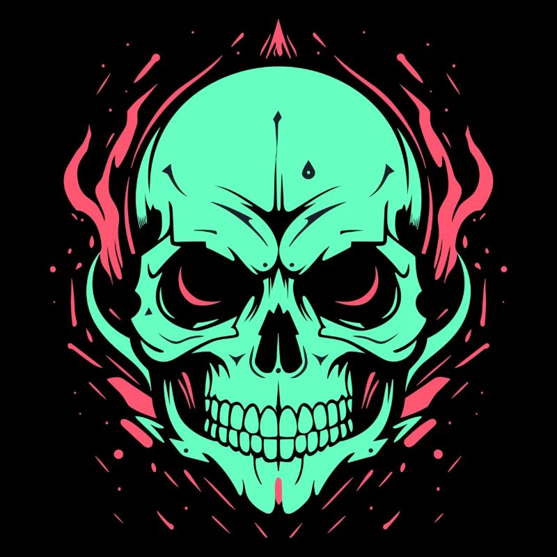Skull neon