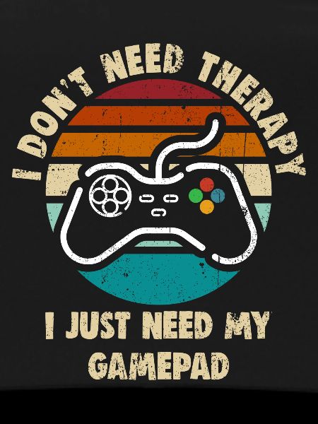 Gamepad Therapy Retro Sunset