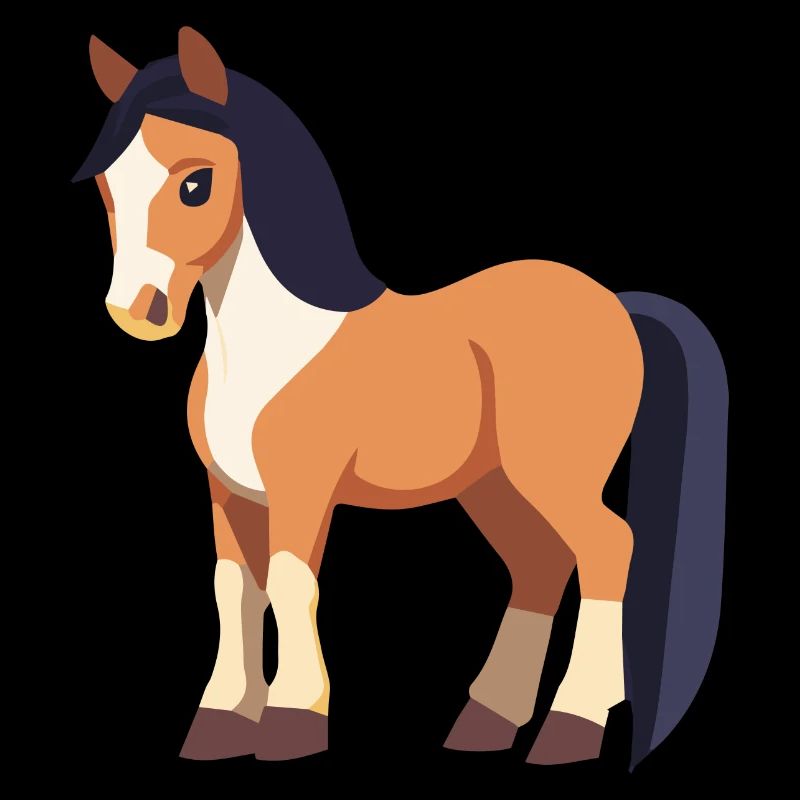 Süßes Pferd