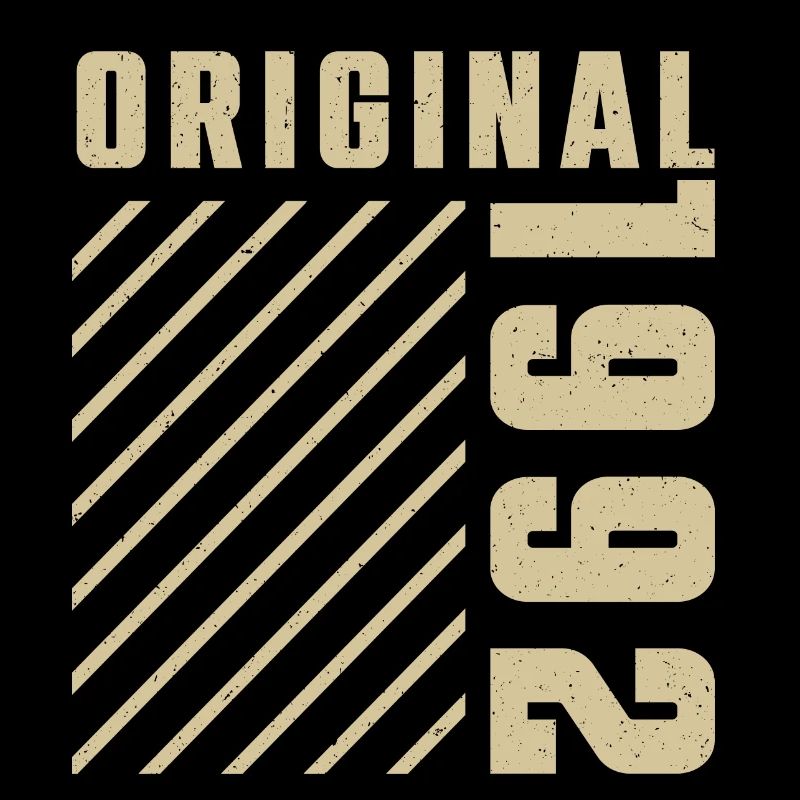 Original 1992 Authentic 1992 Vintage Bursdag