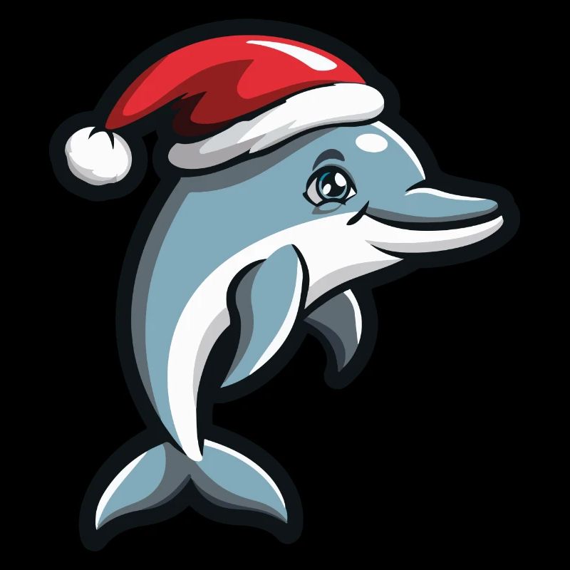 Dolphin Christmas
