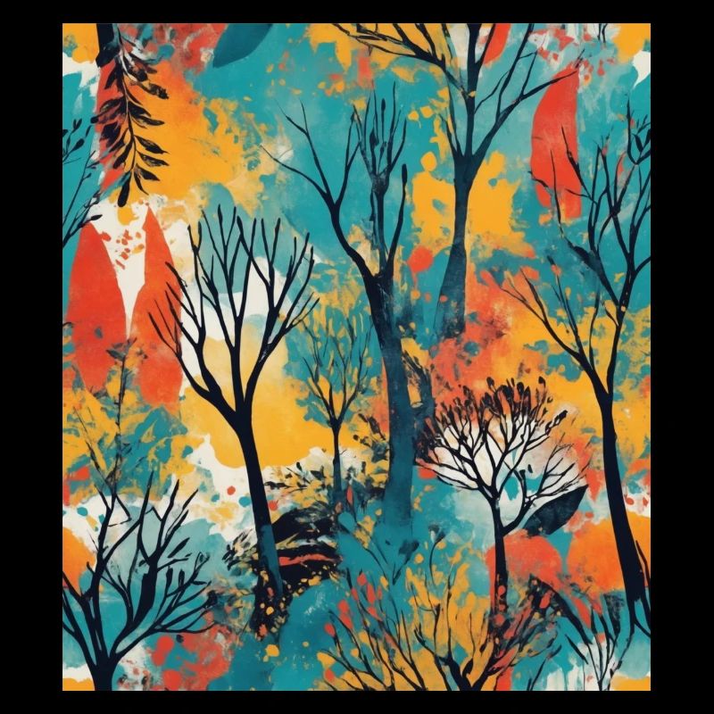 Forêt abstraite