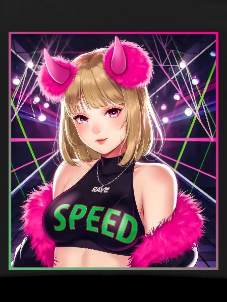 Fille rave