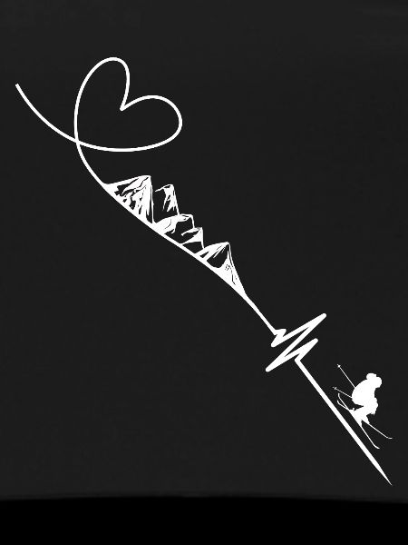 Skiing Heartbeat