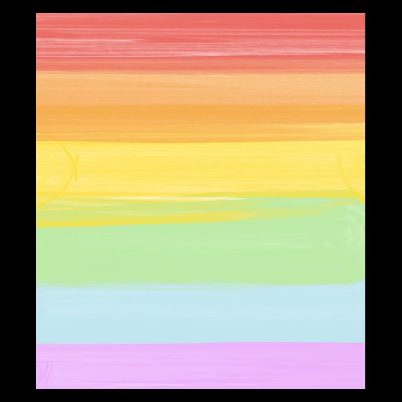 Pastel Rainbow Gradient LGBTQ Pride