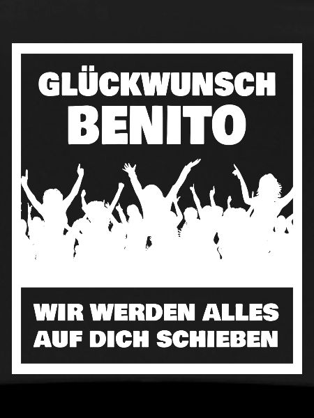 Geschenk für Benito