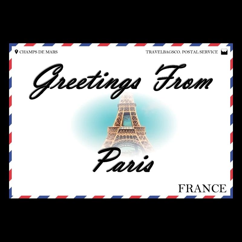 Carte postale souvenir de Paris