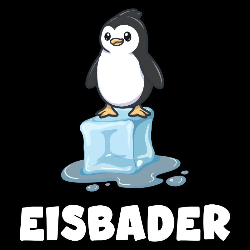 eisbader winterbader eisbademeister pinguin
