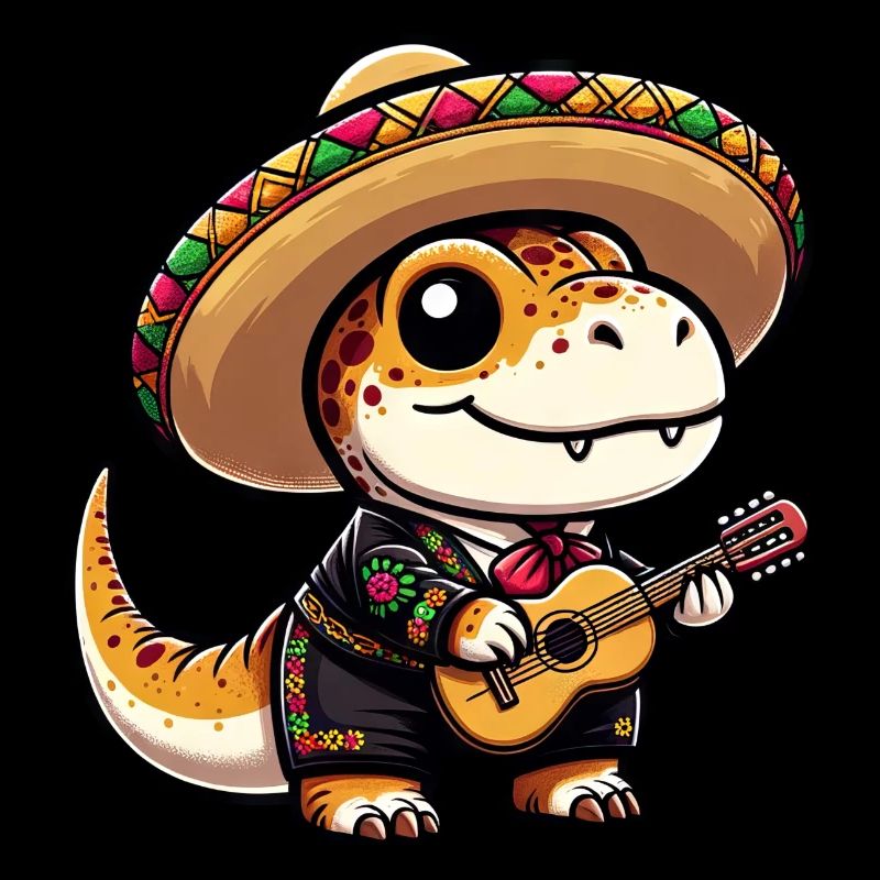 Cinco de Mayo T-Rex Mariachi Party