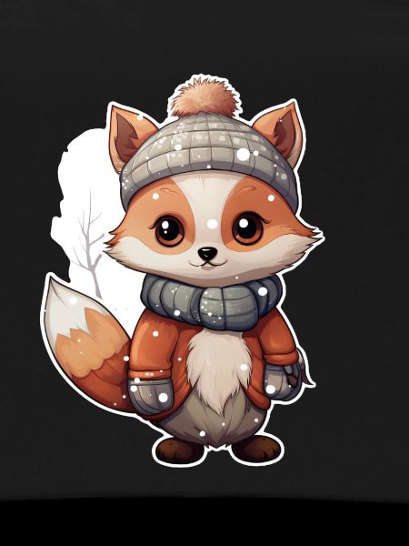 Fuchs im Schnee